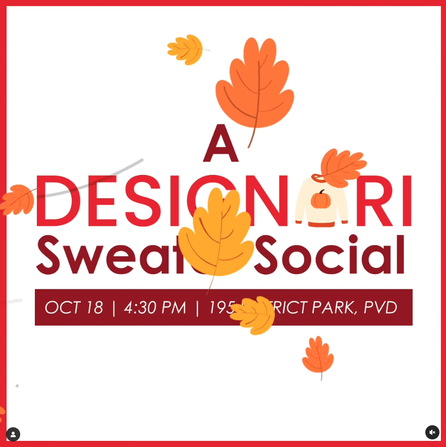 DESIGNxRI Sweater Social